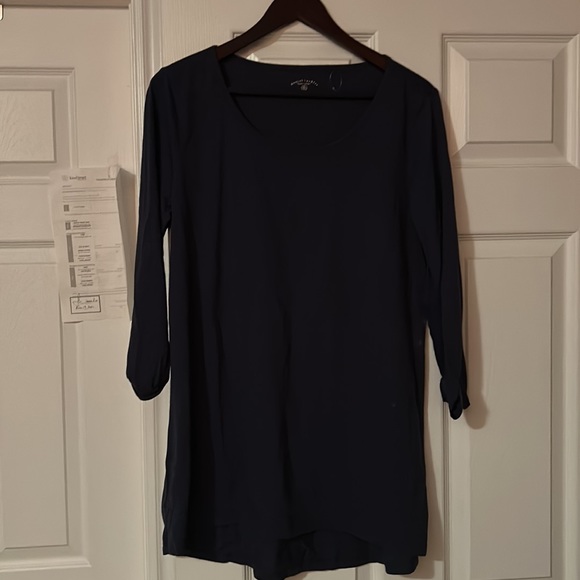 NWOT Ladies XL Pjs navy blue soft and Light - Picture 2 of 3